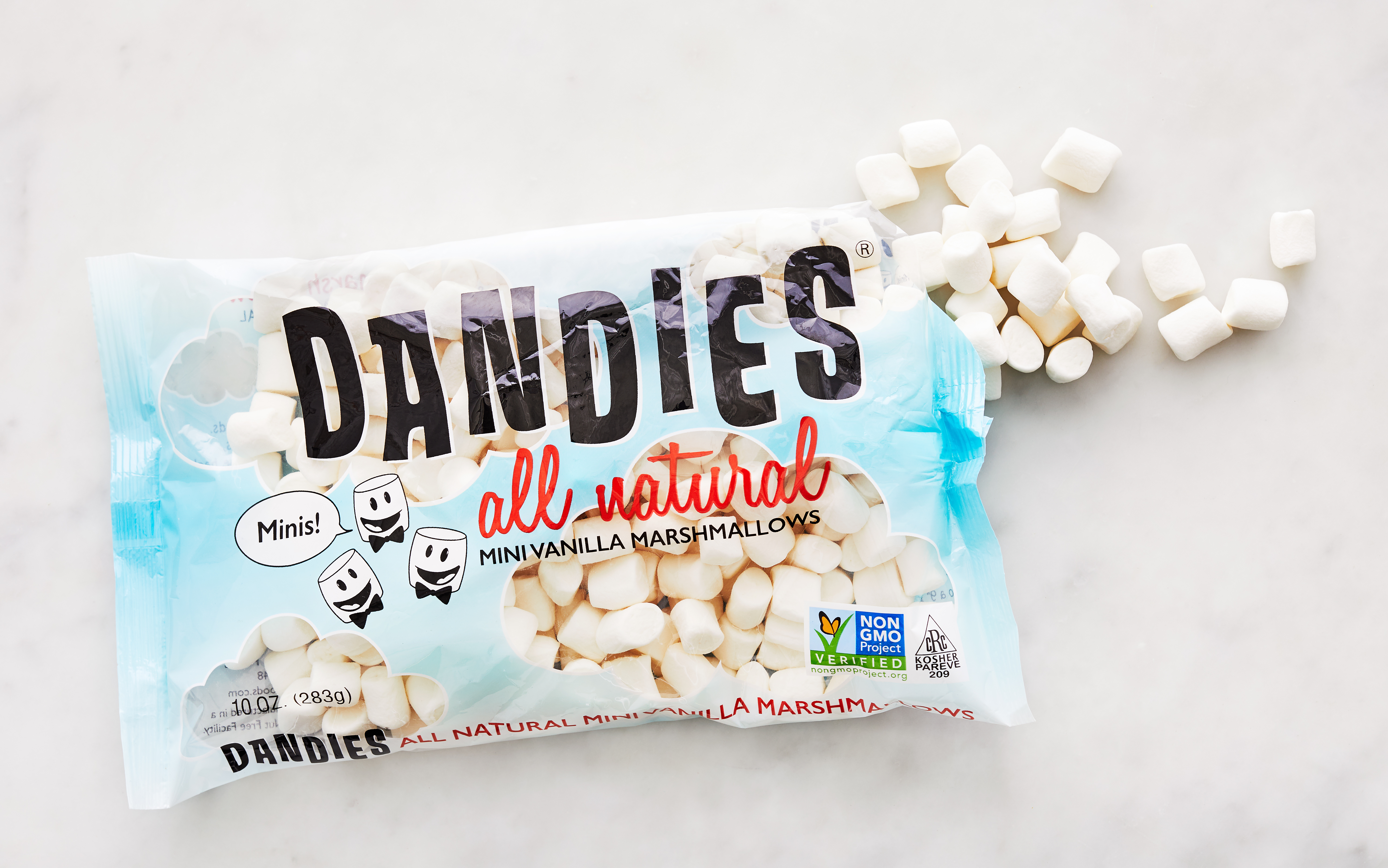 Vegan Vanilla Mini Marshmallows Dandies Vegan Marshmallows SF Bay